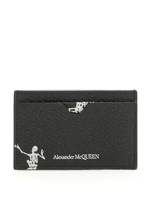 Alexander McQueen Dancing Skulls Cardholder