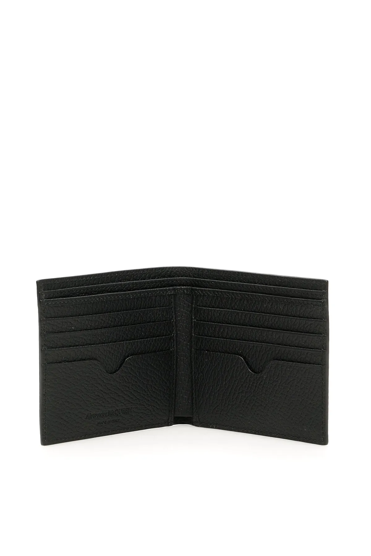 Alexander McQueen Logo Dancing Skull Bifold Wallet