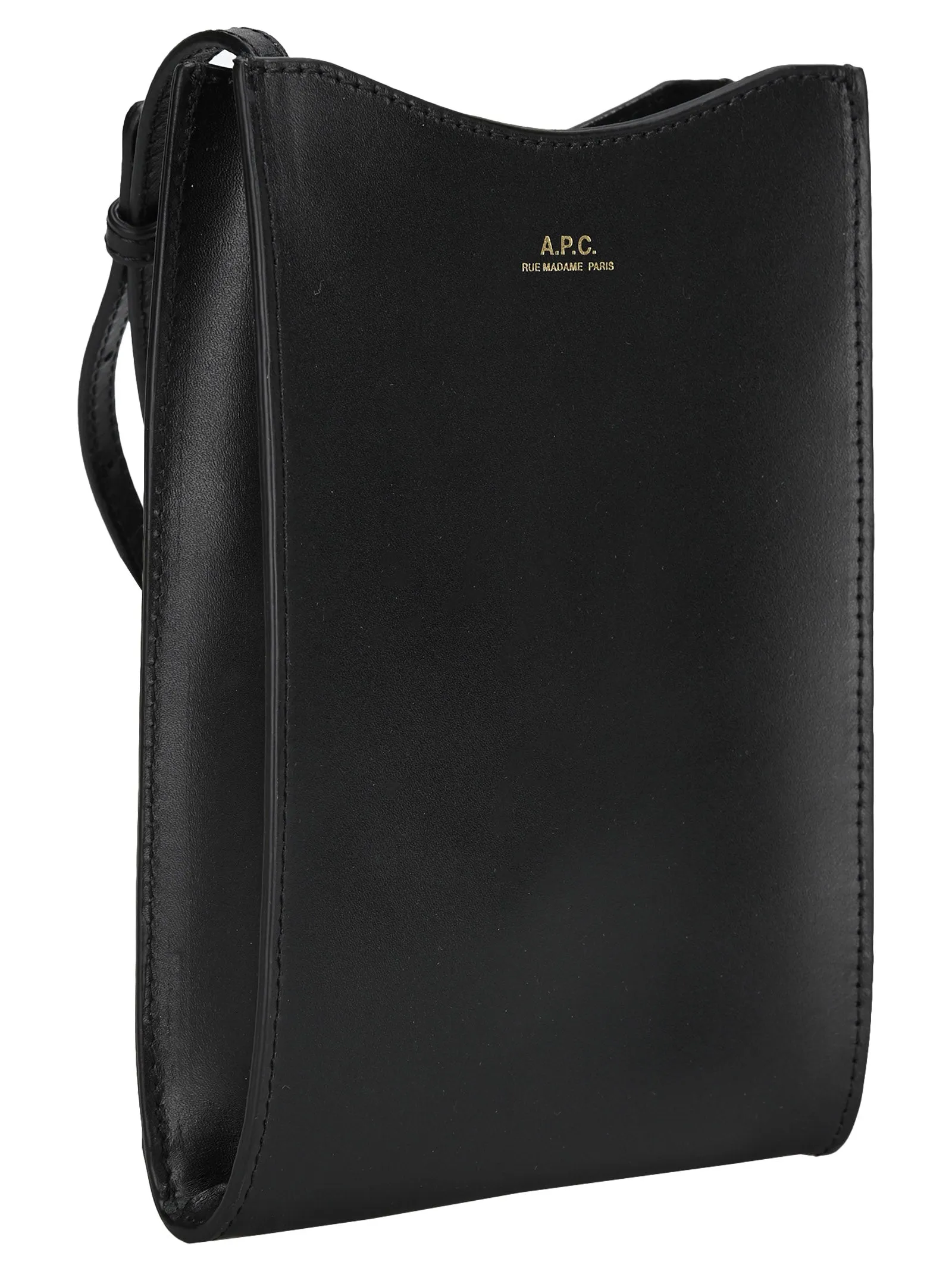 A.P.C. Jamie Logo Embossed Neck Pouch