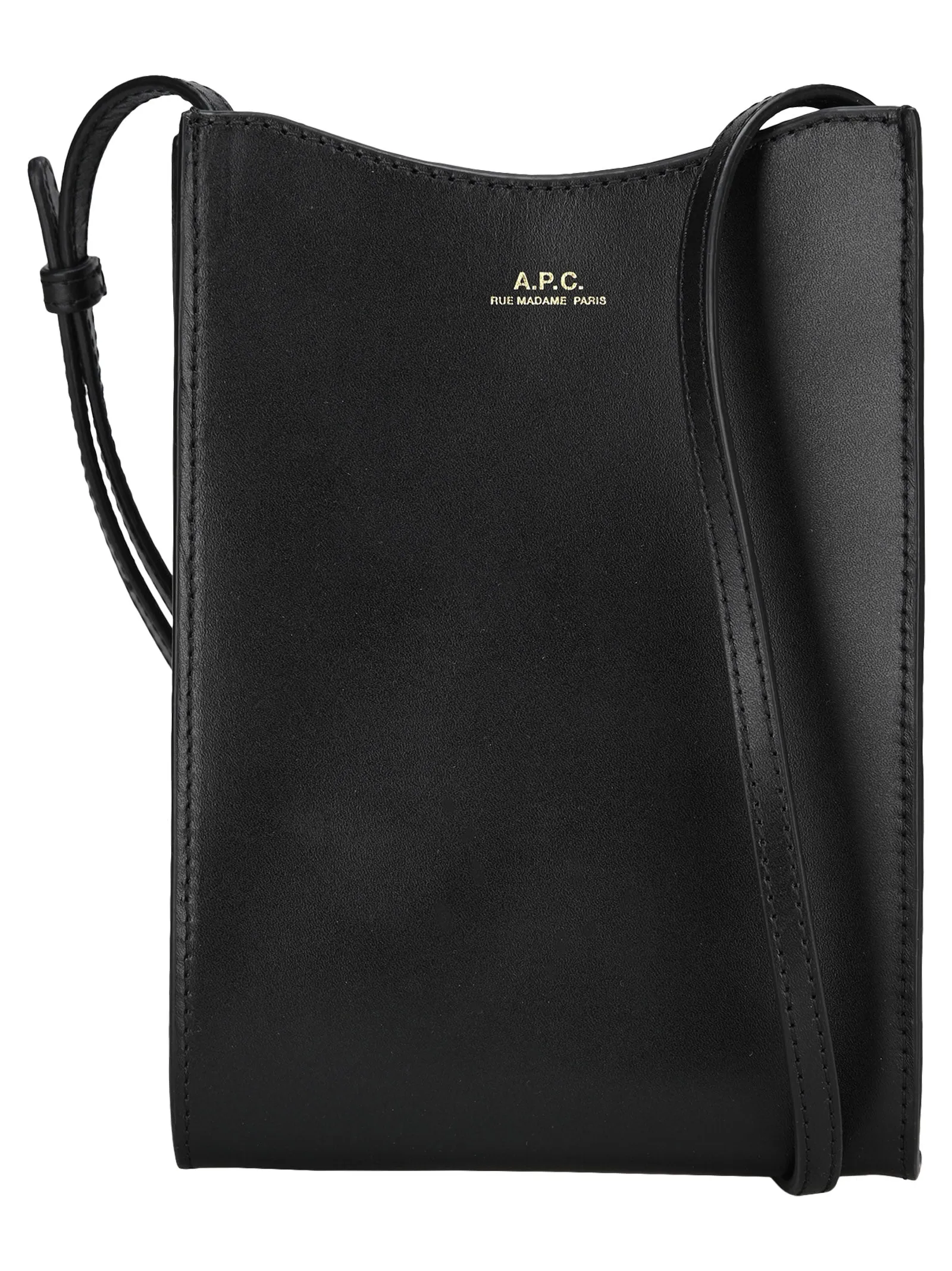 A.P.C. Jamie Logo Embossed Neck Pouch