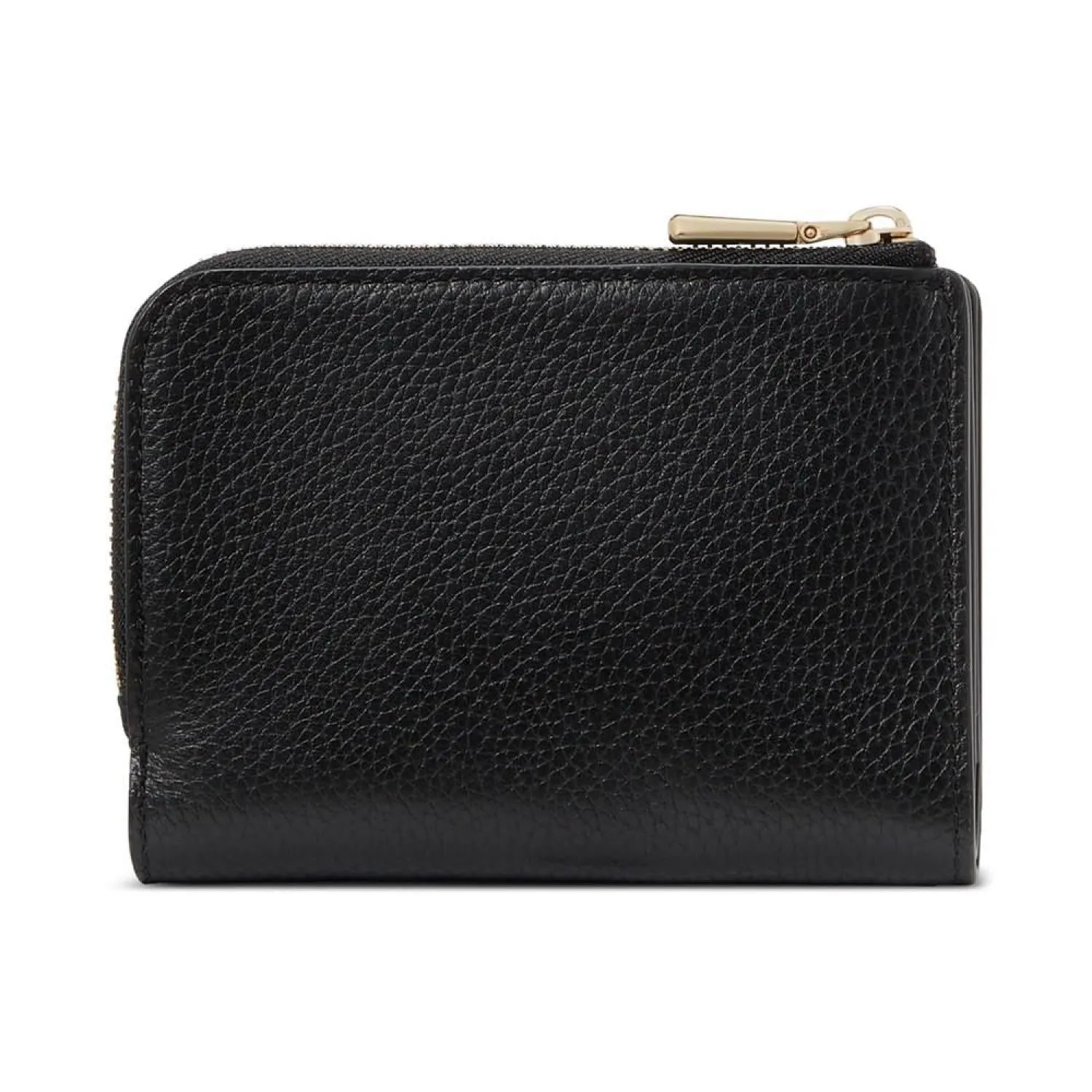 Ava Pebbled Leather Zip Bifold Wallet