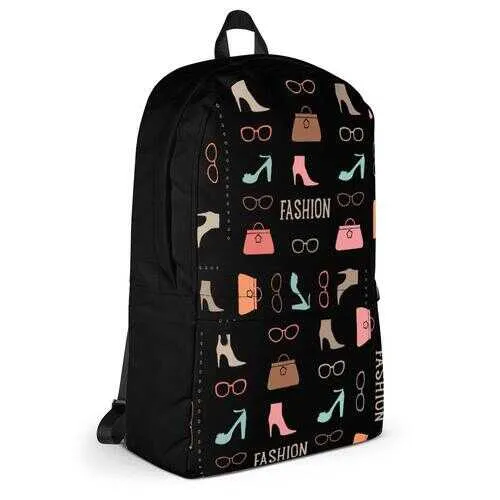 Backpacks, Fashion Me Fabulous Black Backpack Bag