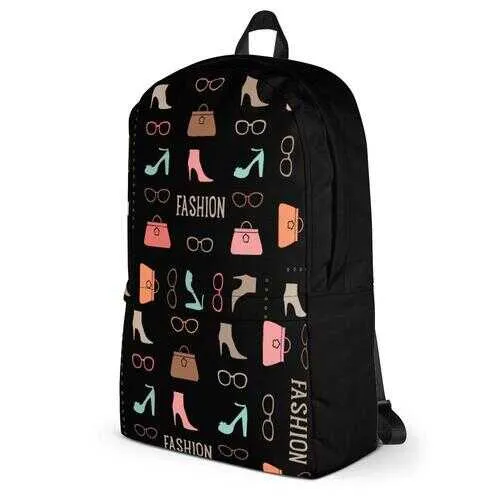 Backpacks, Fashion Me Fabulous Black Backpack Bag