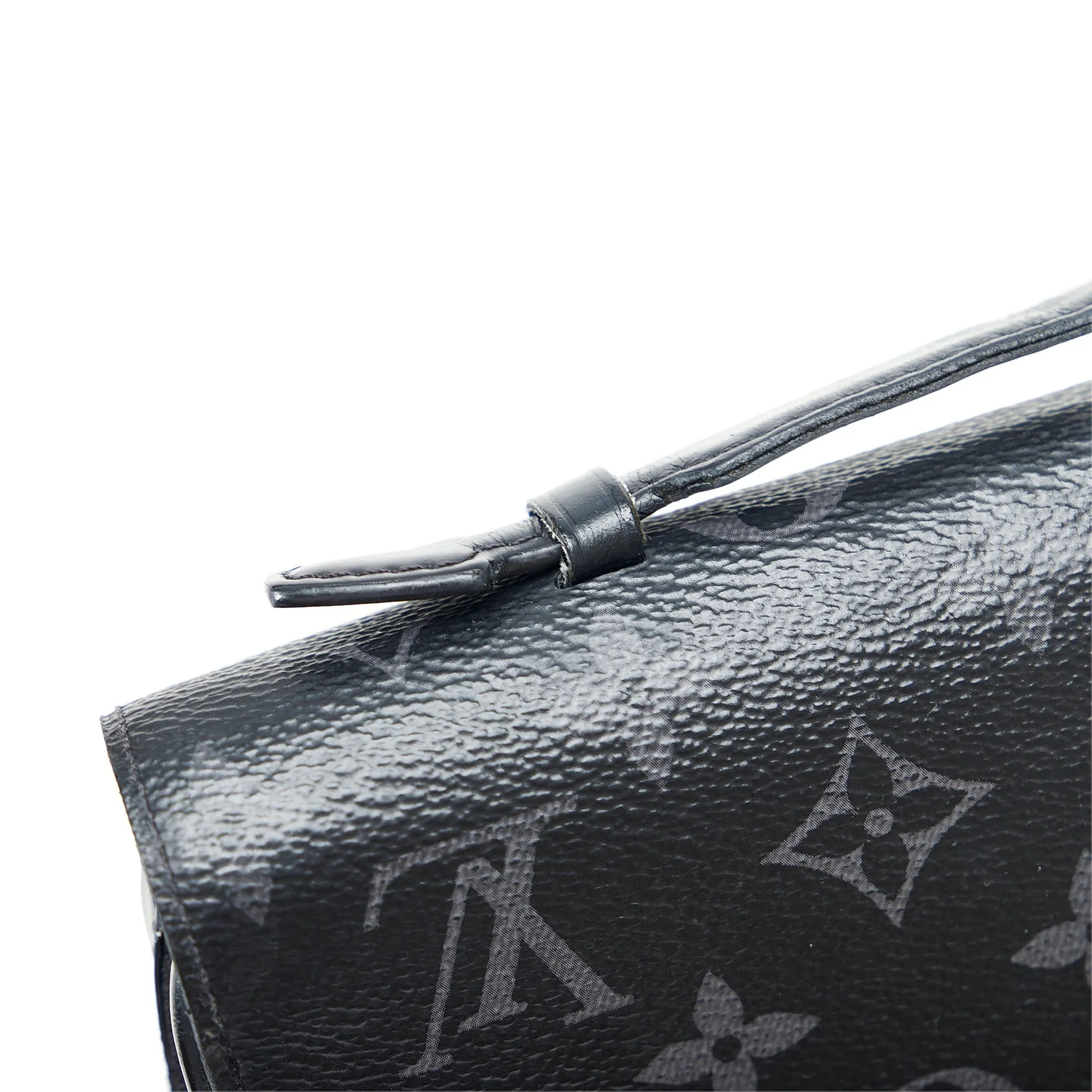 Black Louis Vuitton Monogram Eclipse Zippy XL Long Wallets