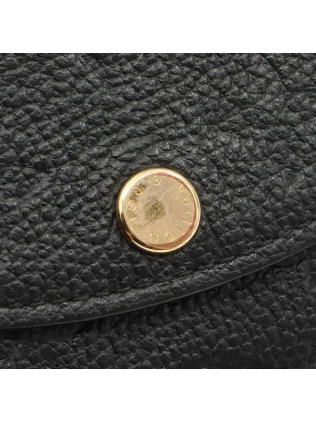 Black Monogram Empreinte Rosalyn Coin Perth Purse