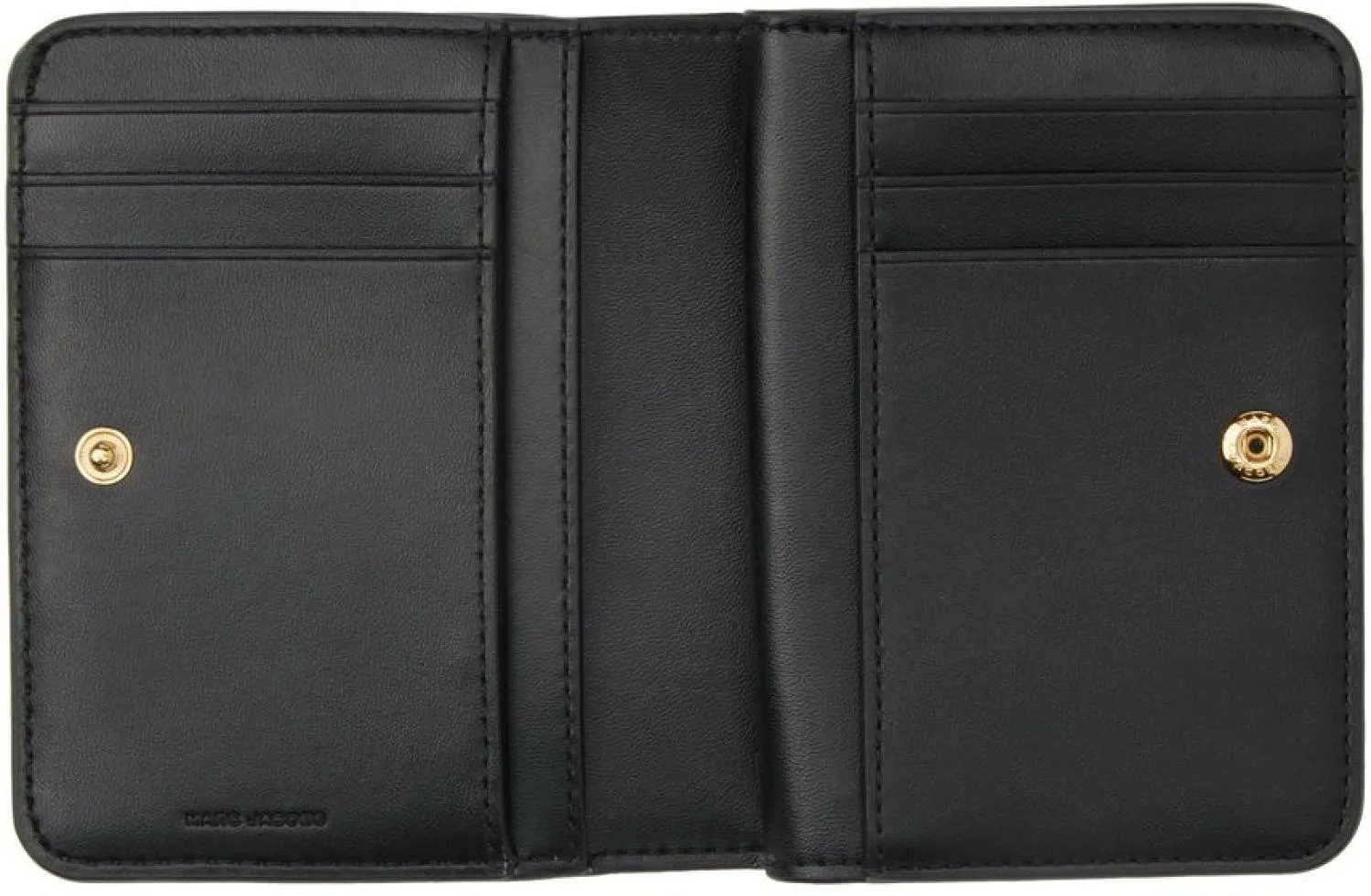 Black 'The J Marc Mini Compact' Wallet