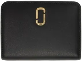 Black 'The J Marc Mini Compact' Wallet