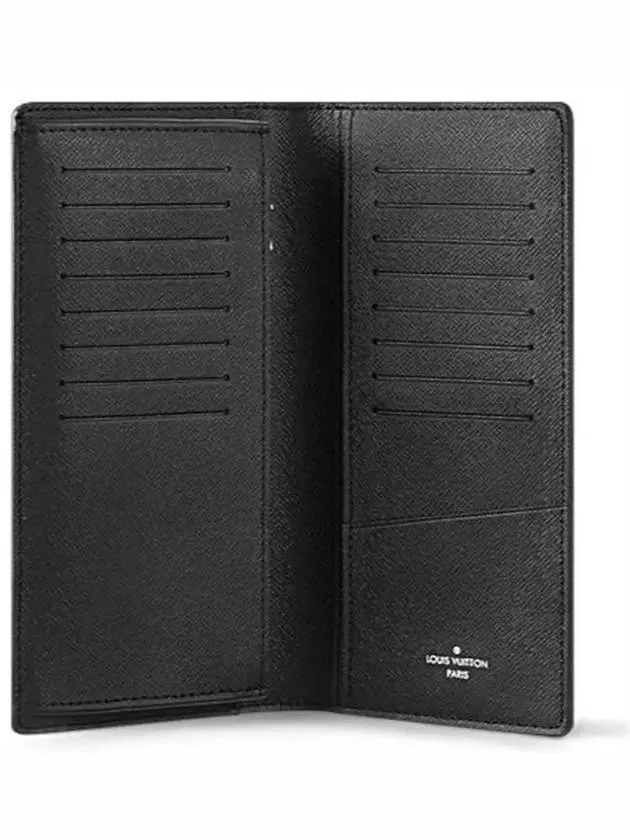 Brazza Monogram Long Wallet Black