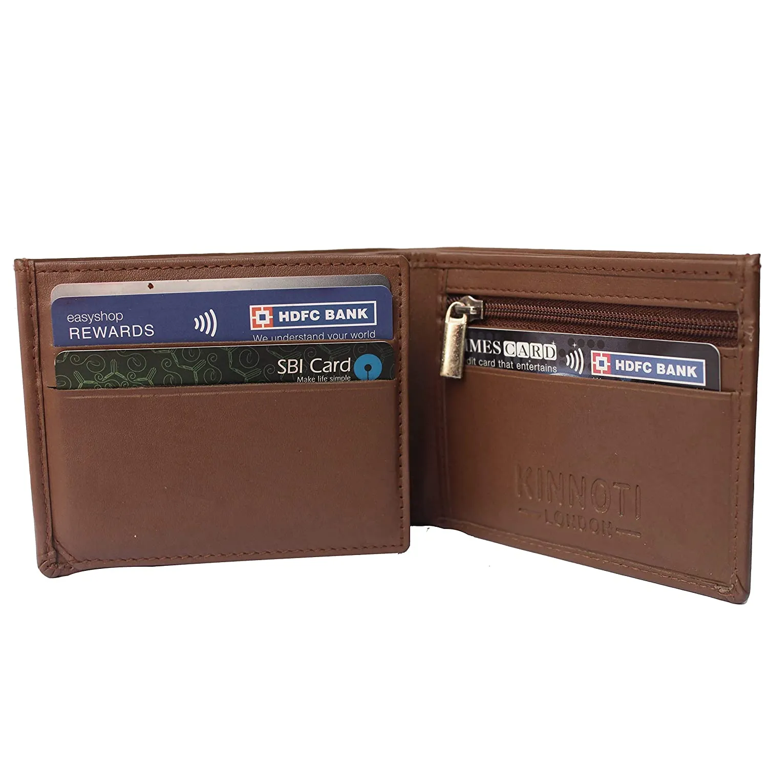 Brown Leather Designer Wallet