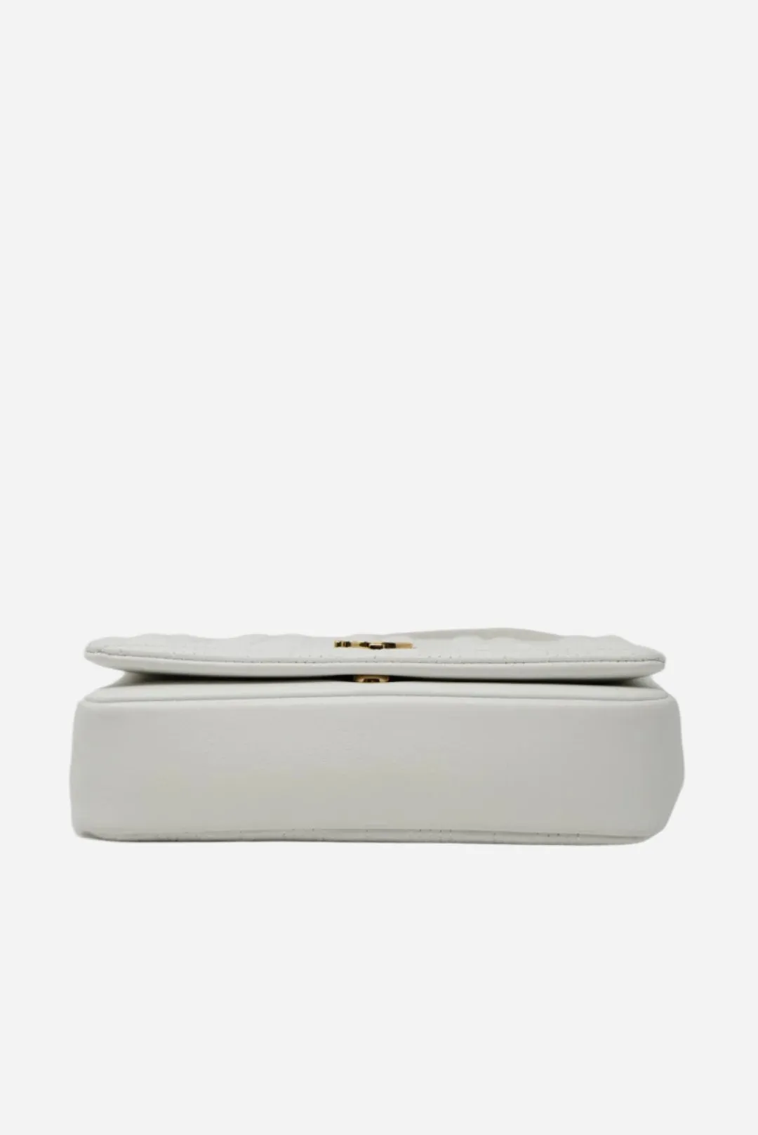 Burberry White Leather Lola SHoulder Bag