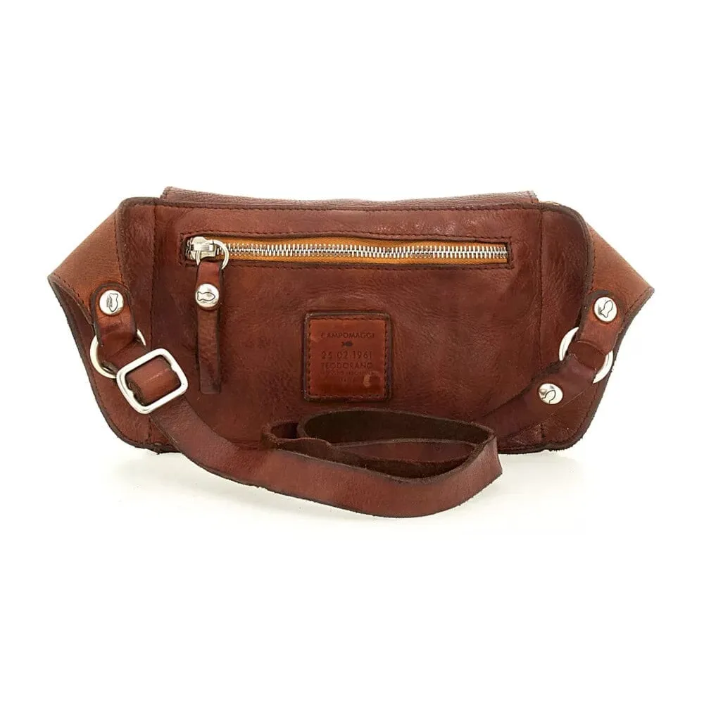 Campomaggi Arenite Leather Belt Bag