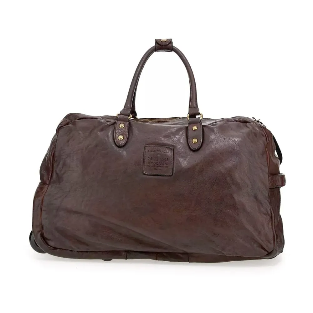 Campomaggi Tokio Trolley Leather Duffle Bag