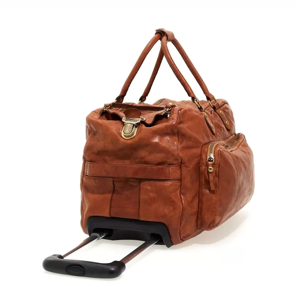 Campomaggi Tokio Trolley Leather Duffle Bag