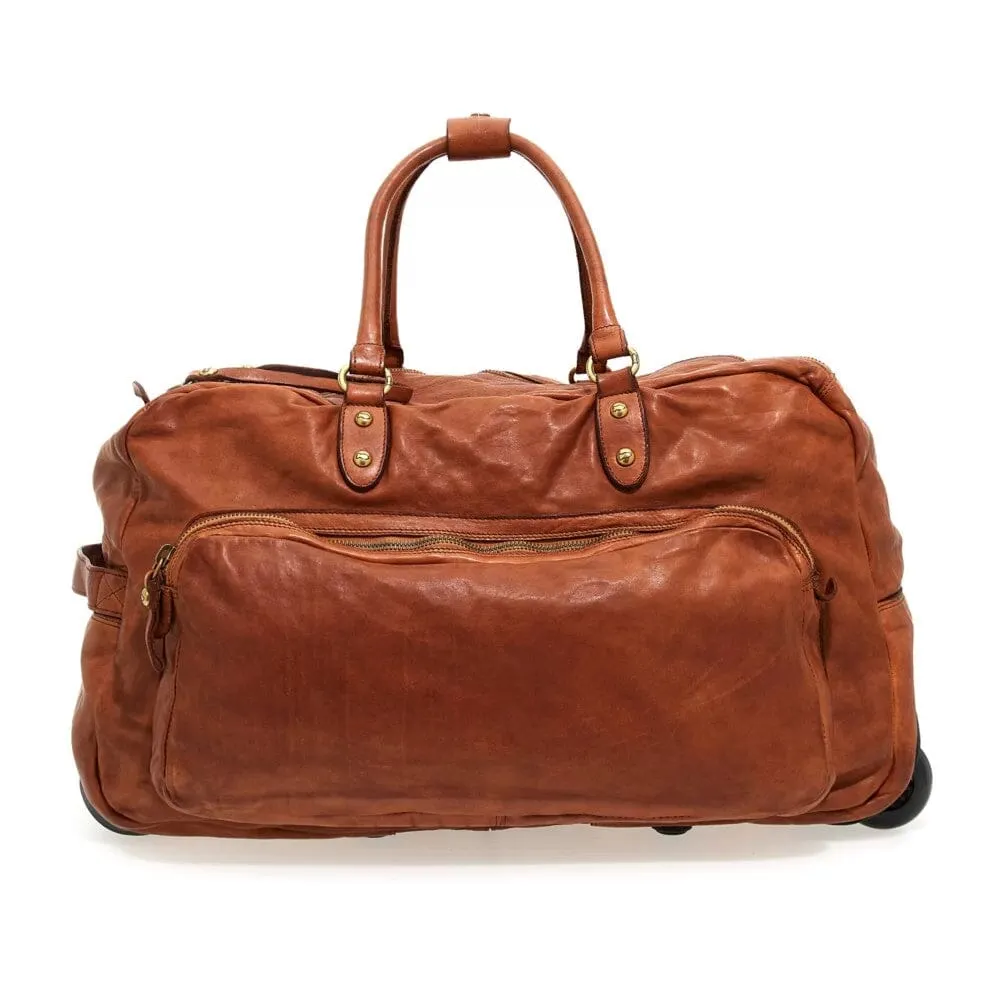 Campomaggi Tokio Trolley Leather Duffle Bag