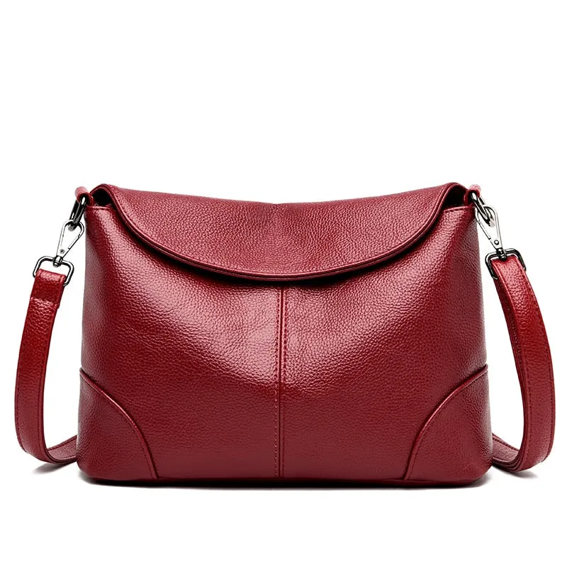 Christmas Gift Soft Leather Crossbody Bags for Women 2020 Luxury Handbags Women Bags Designer Female Casual Hand Shoulder Bag bolsos de mujer