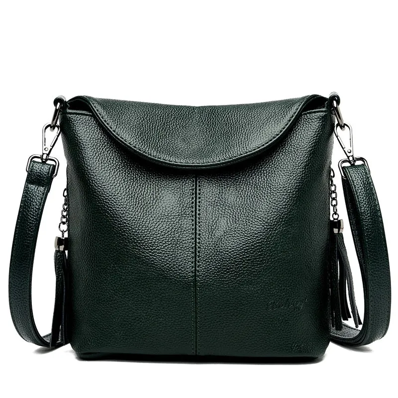 Christmas Gift Soft Leather Crossbody Bags for Women 2020 Luxury Handbags Women Bags Designer Female Casual Hand Shoulder Bag bolsos de mujer