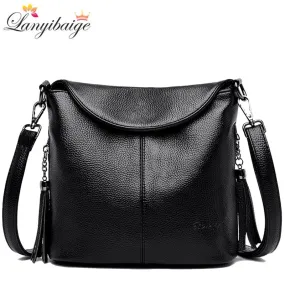 Christmas Gift Soft Leather Crossbody Bags for Women 2020 Luxury Handbags Women Bags Designer Female Casual Hand Shoulder Bag bolsos de mujer