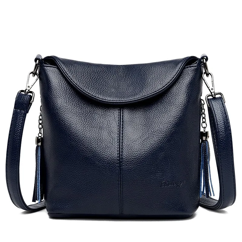 Christmas Gift Soft Leather Crossbody Bags for Women 2020 Luxury Handbags Women Bags Designer Female Casual Hand Shoulder Bag bolsos de mujer