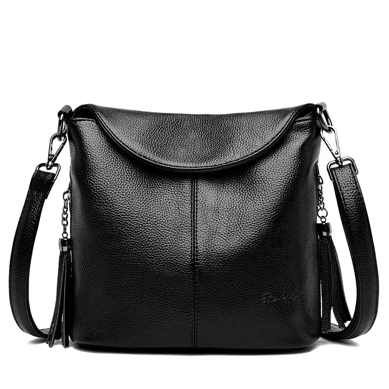 Christmas Gift Soft Leather Crossbody Bags for Women 2020 Luxury Handbags Women Bags Designer Female Casual Hand Shoulder Bag bolsos de mujer