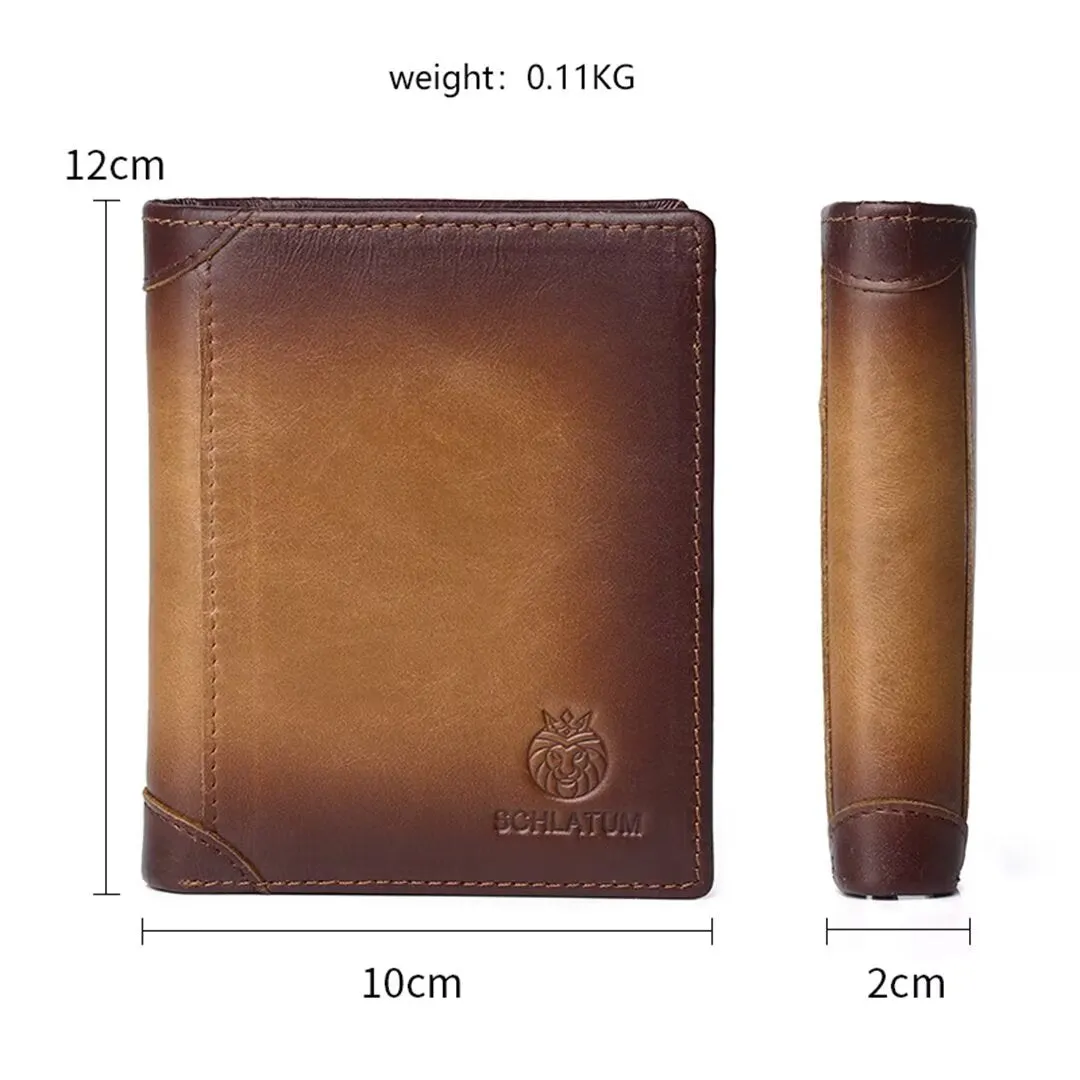 Compact Urban Cowhide Wallet