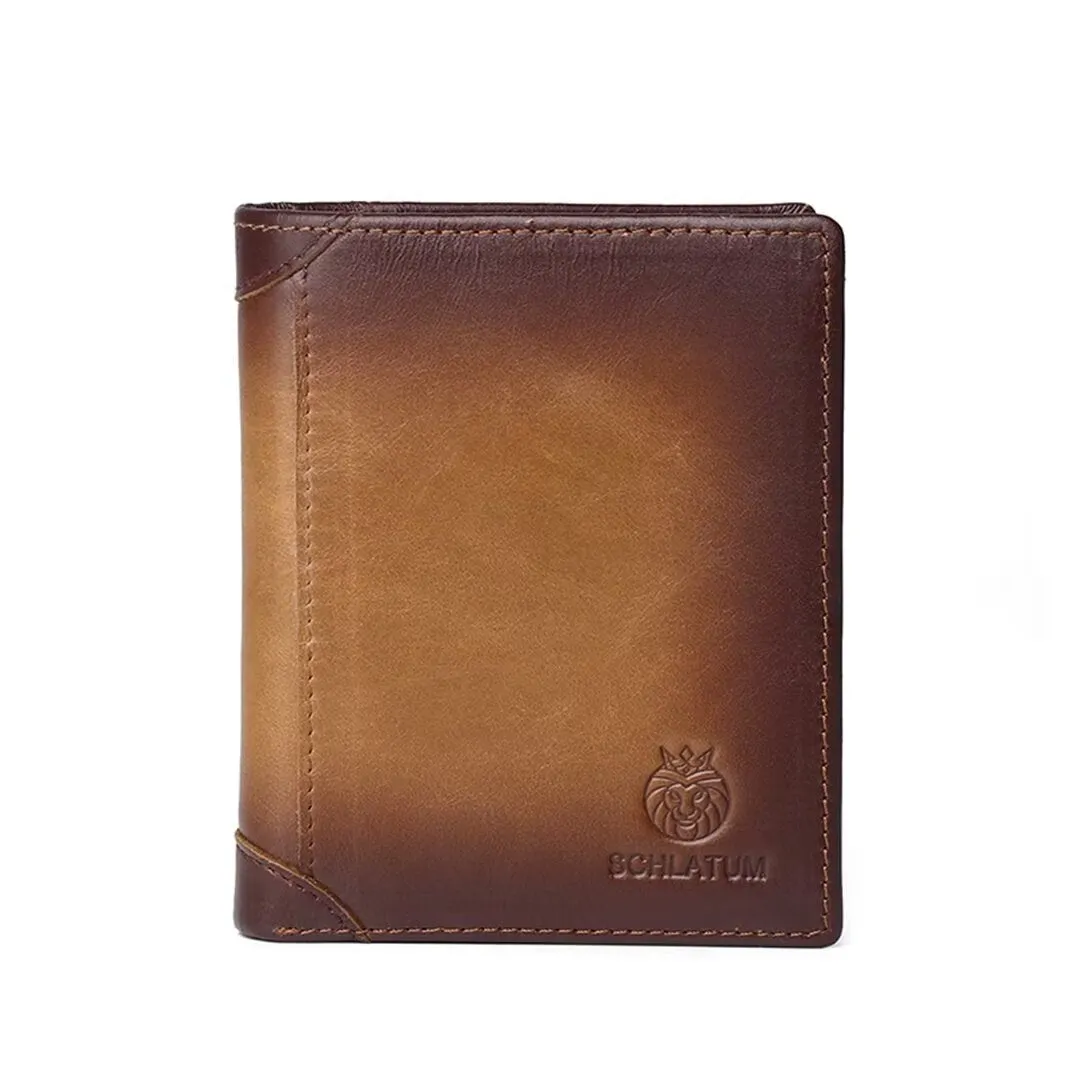 Compact Urban Cowhide Wallet