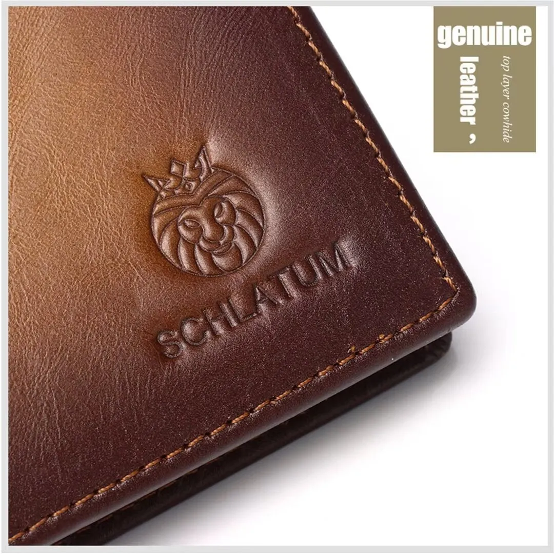 Compact Urban Cowhide Wallet