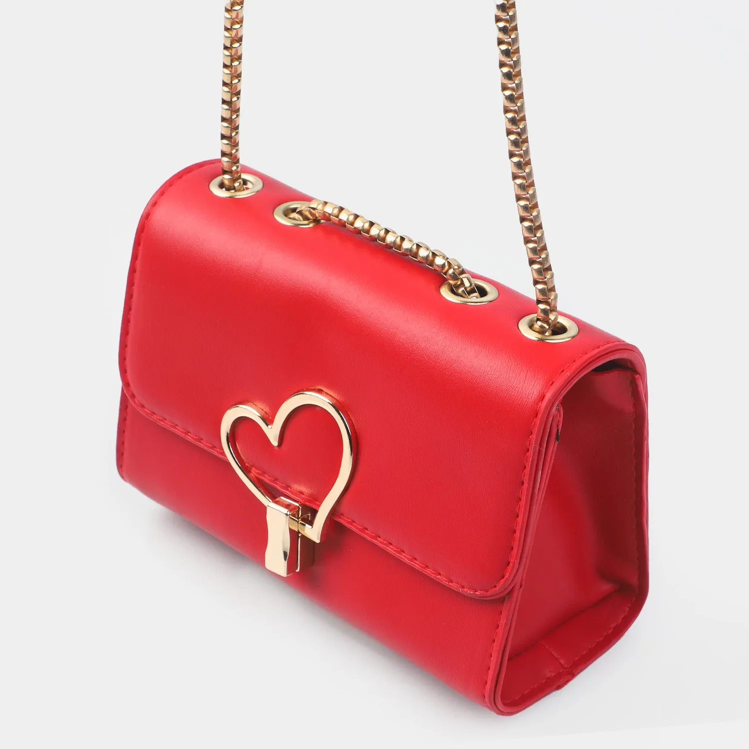 Girls Fancy Hand Bag | Red