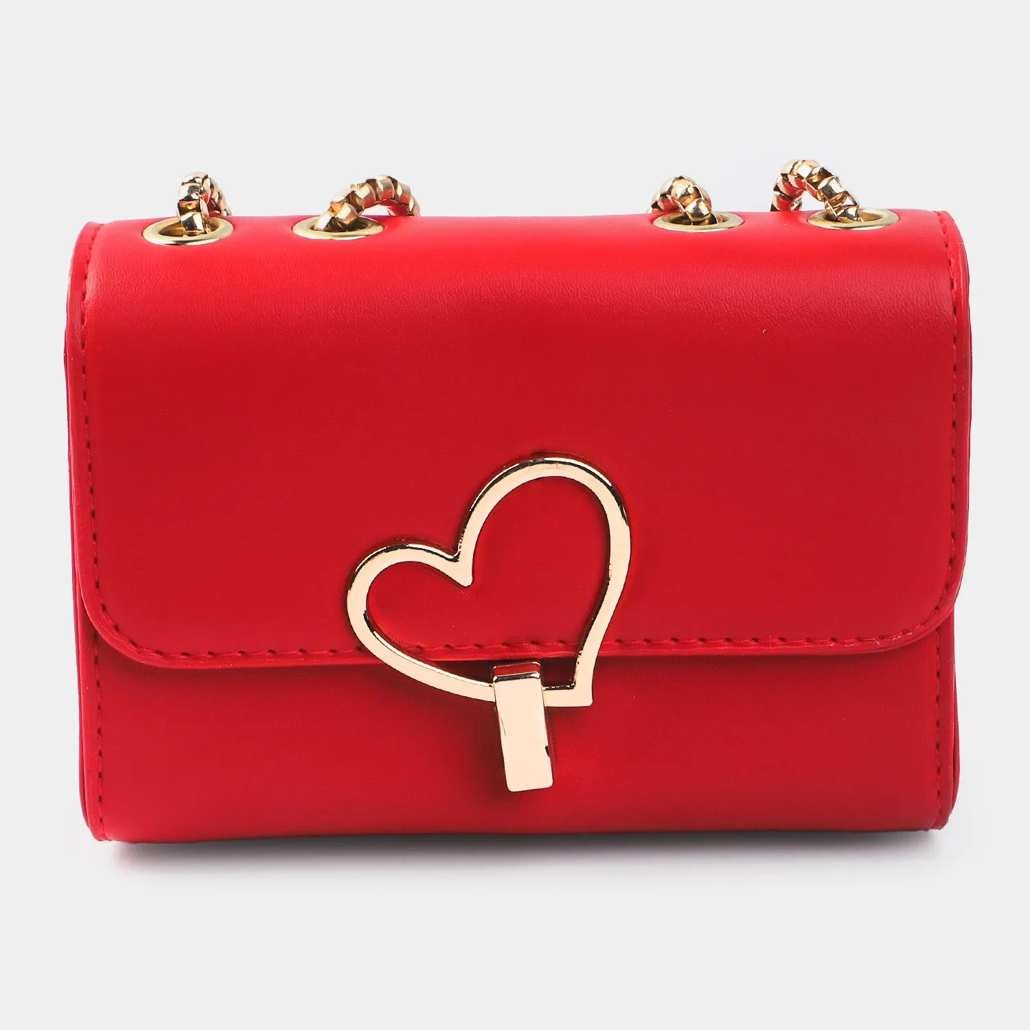 Girls Fancy Hand Bag | Red