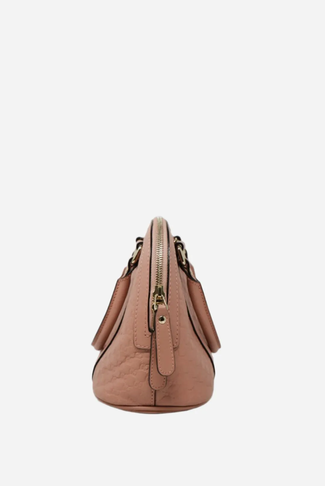 Gucci Dome Leather Bag Pink