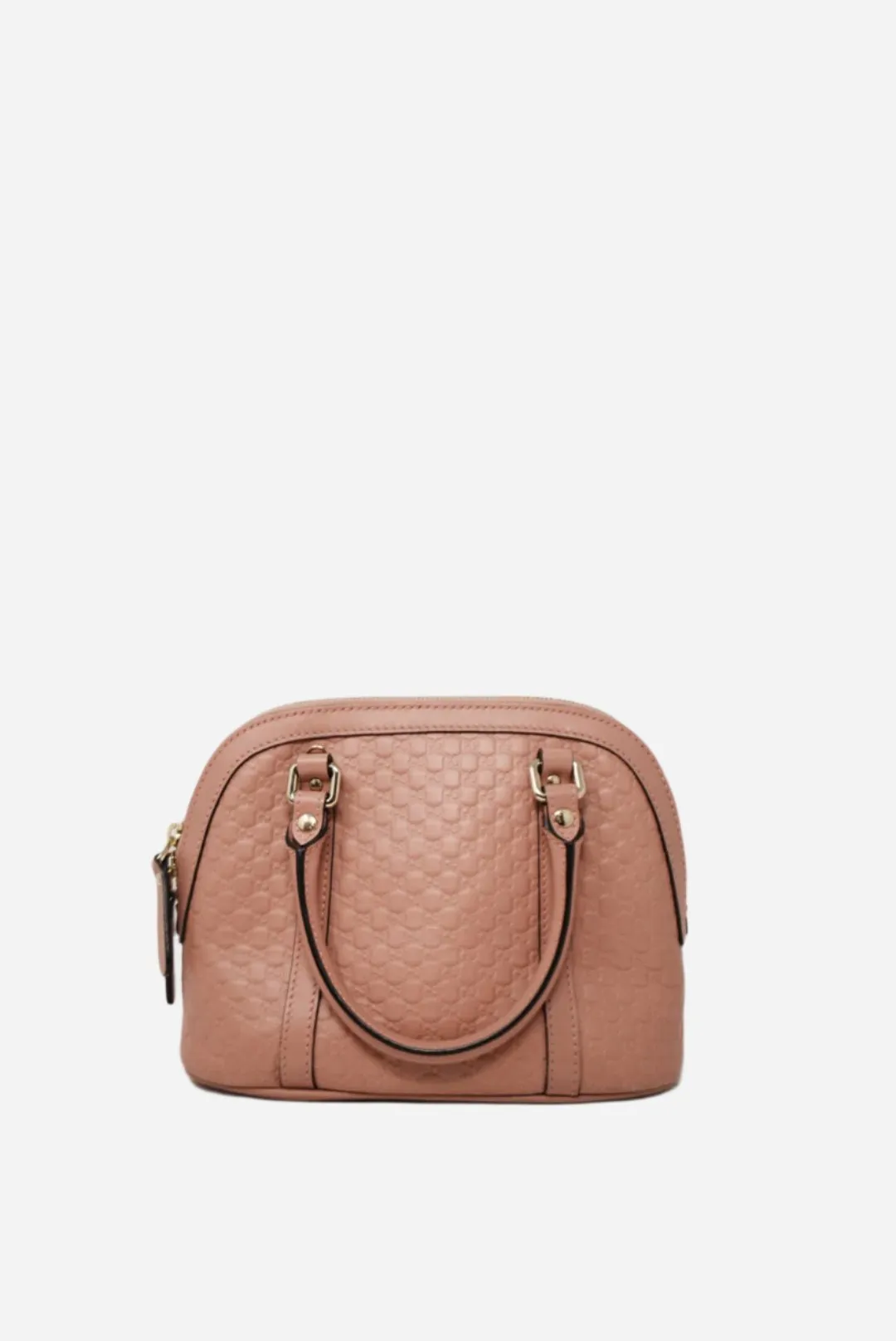 Gucci Dome Leather Bag Pink