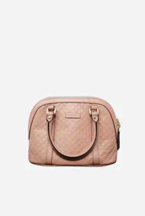 Gucci Dome Leather Bag Pink