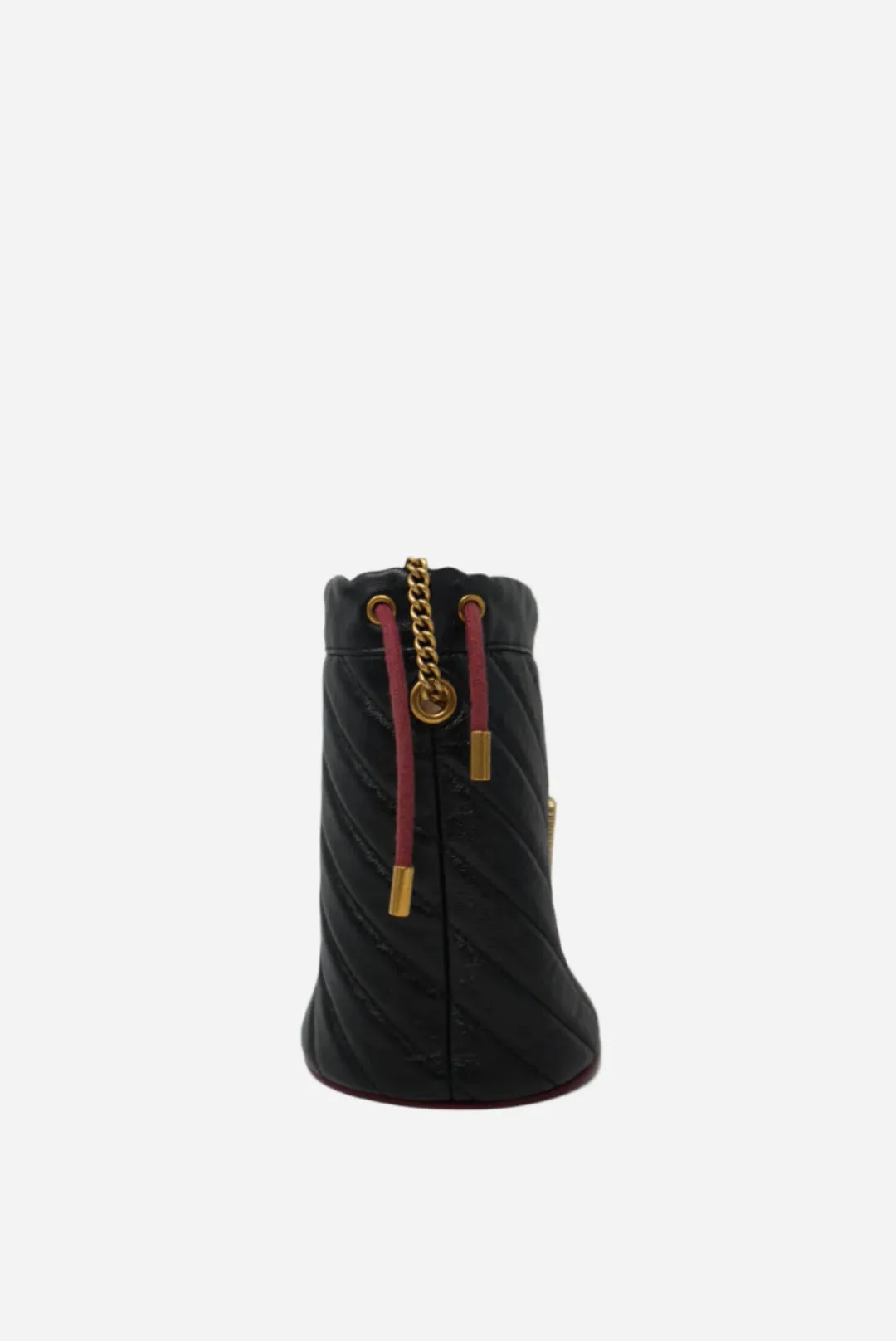 Gucci GG Marmont Chain Bucket Bag