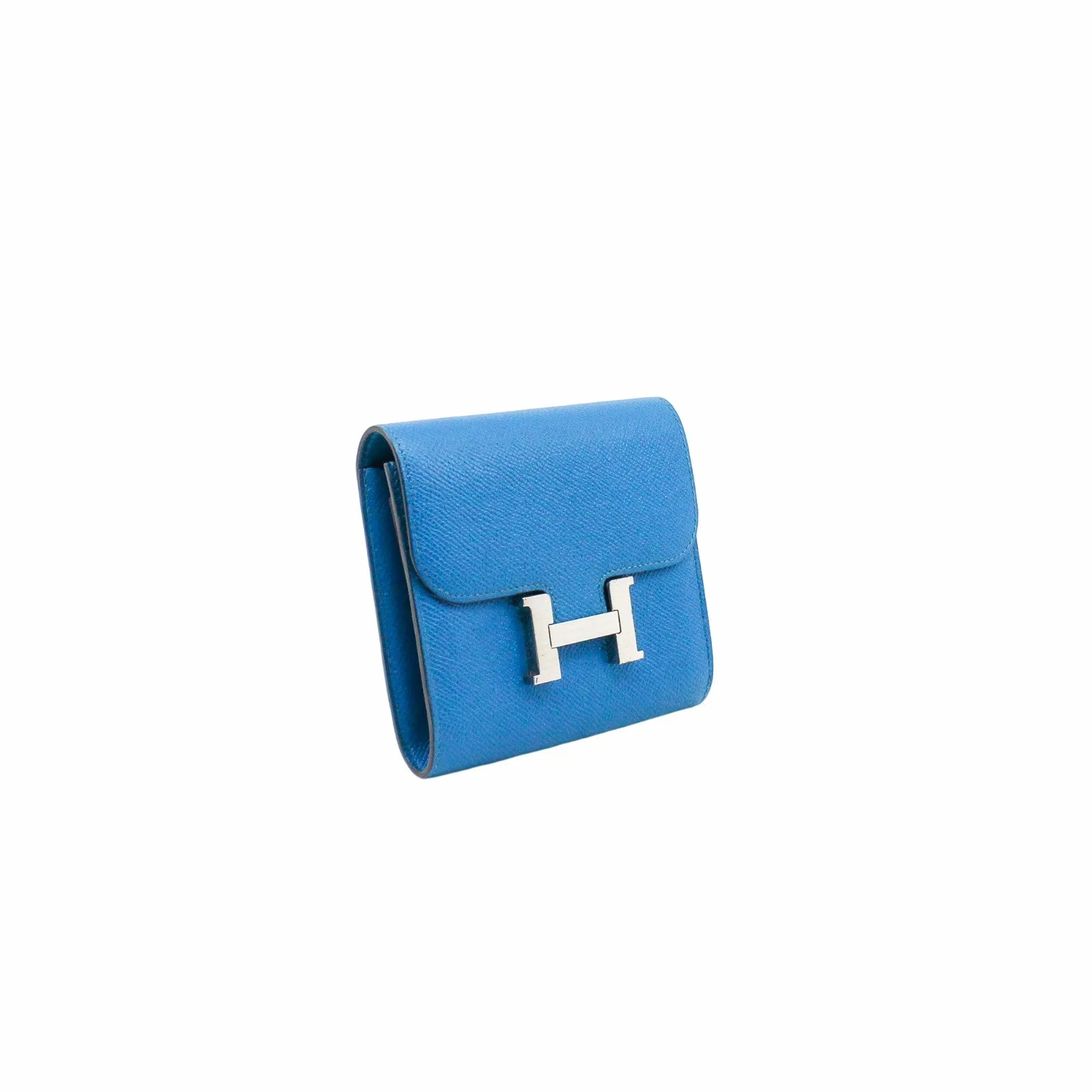 hermes constance compact wallet blue phw