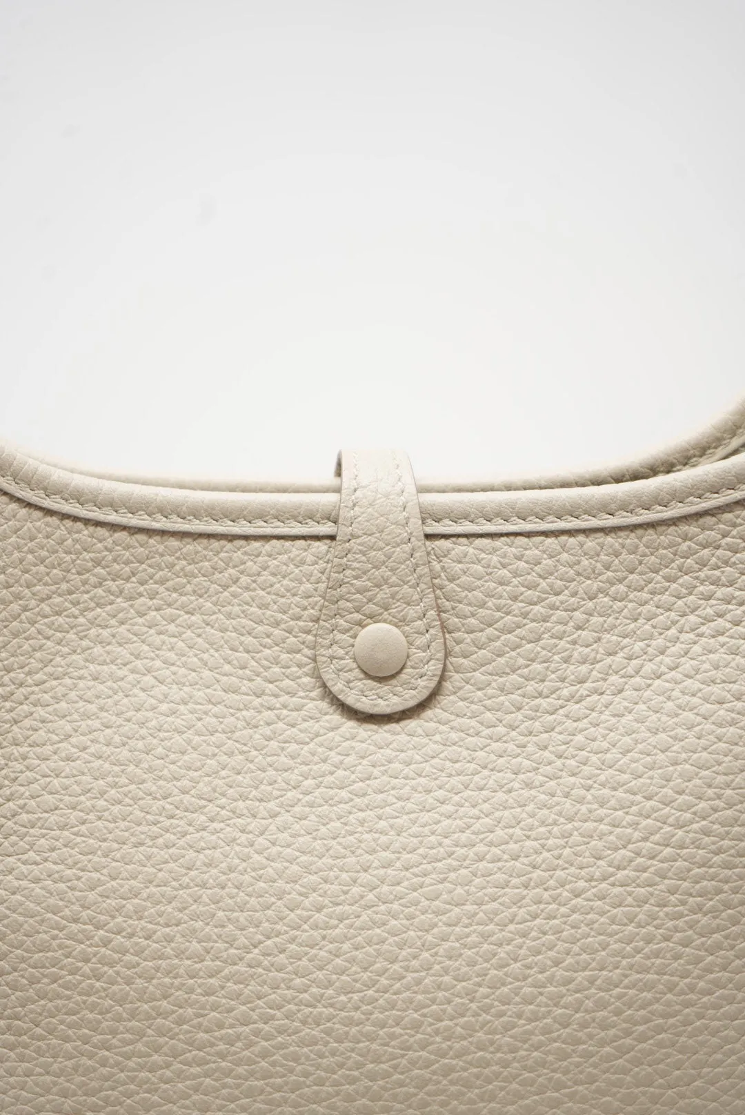 Hermes Evelyne Mini White TC Leather B 2023