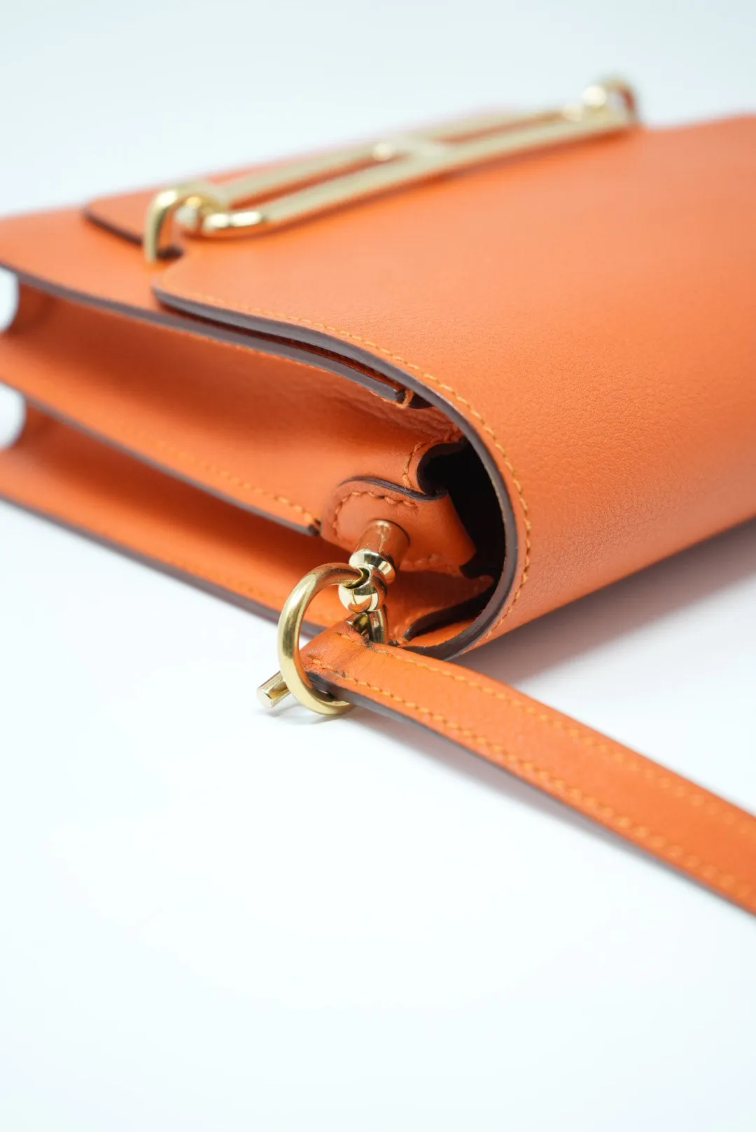 Hermes Roulis Mini Bag Orange