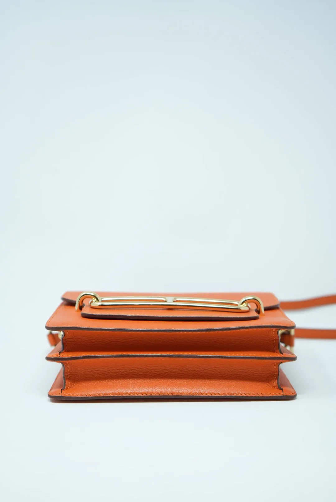 Hermes Roulis Mini Bag Orange