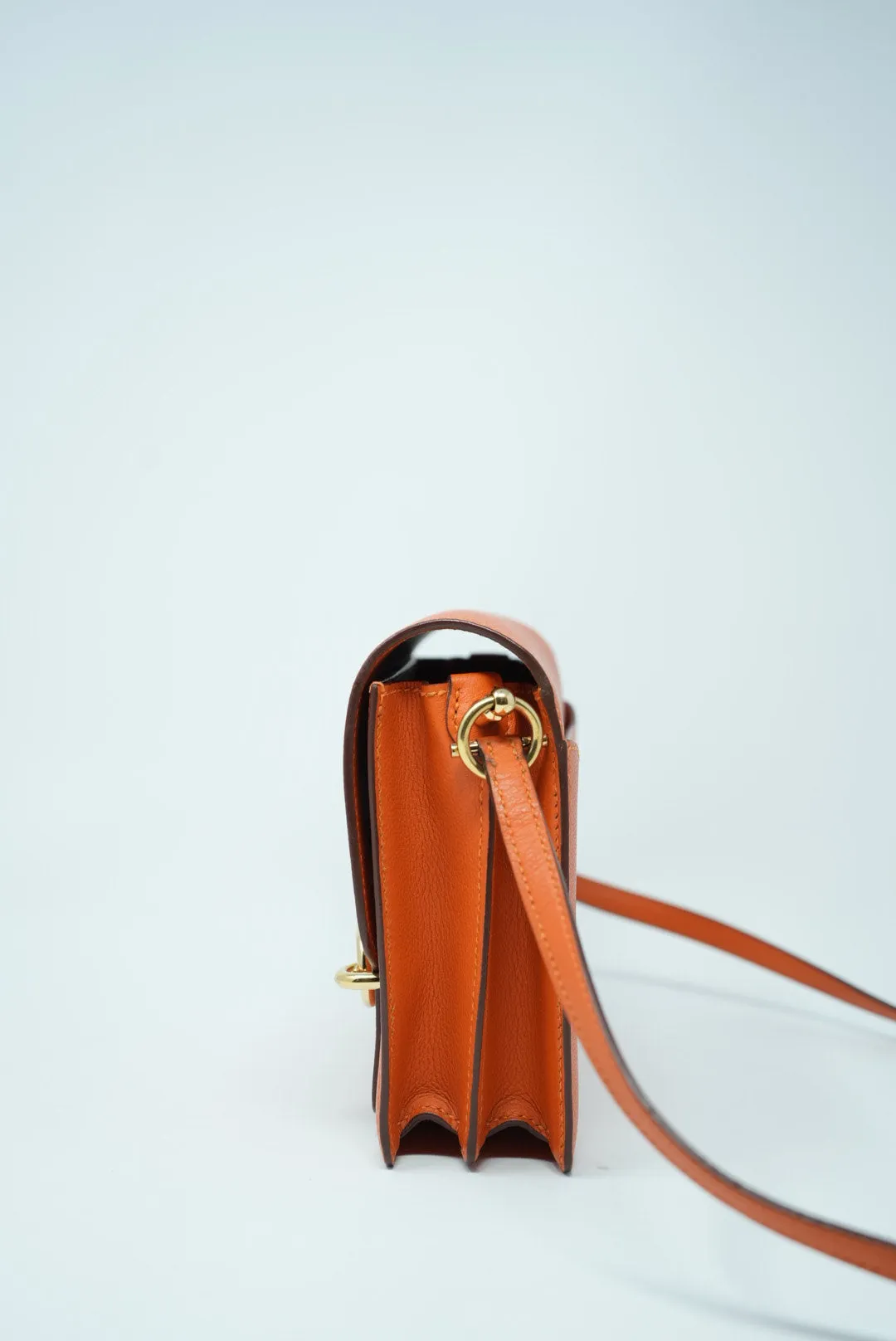 Hermes Roulis Mini Bag Orange