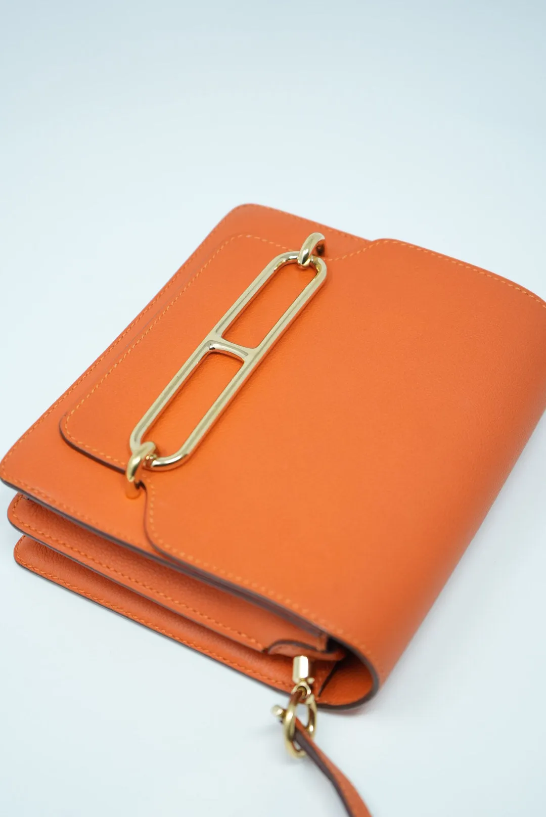 Hermes Roulis Mini Bag Orange