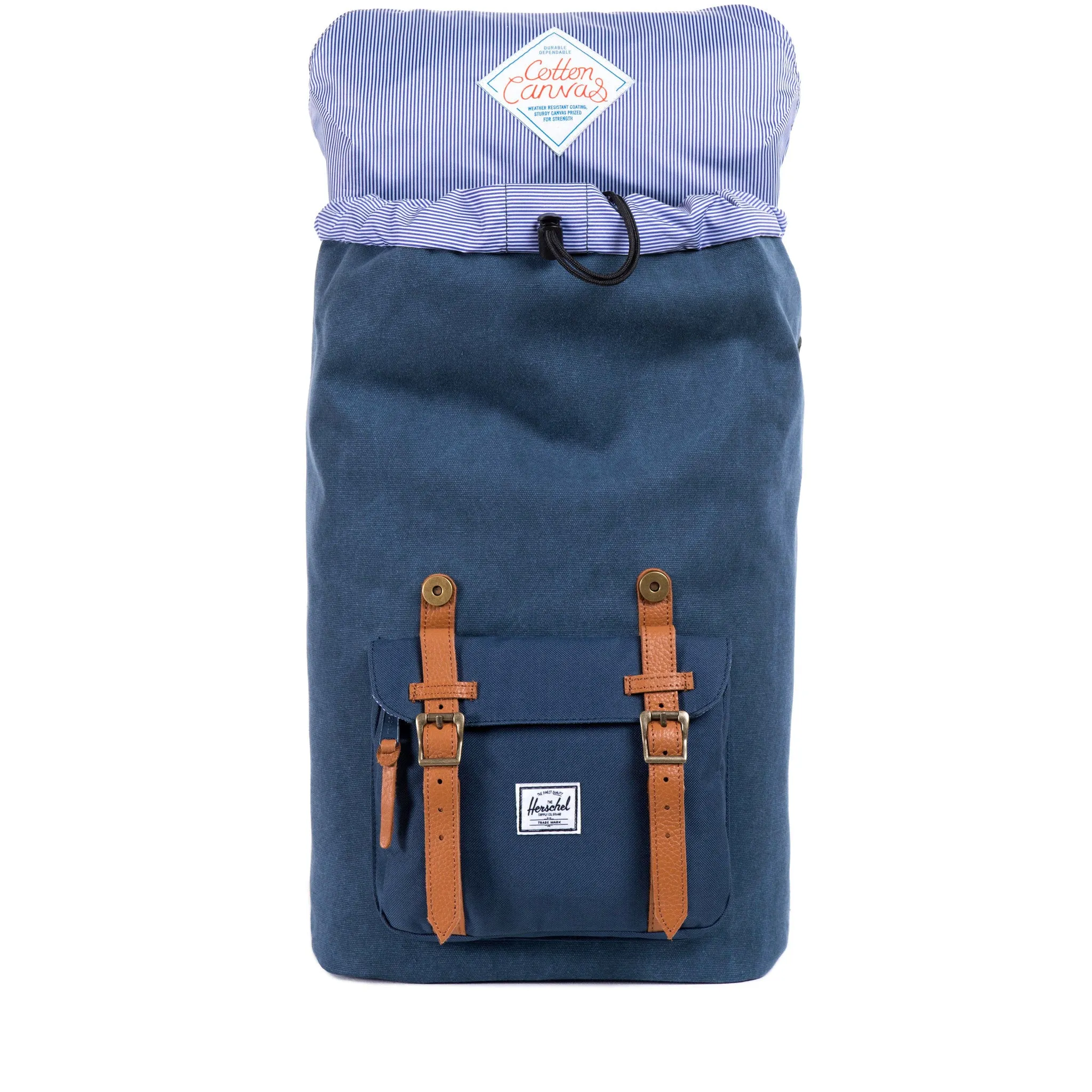 Herschel Supply Little America Canvas Backpack - Washed Navy