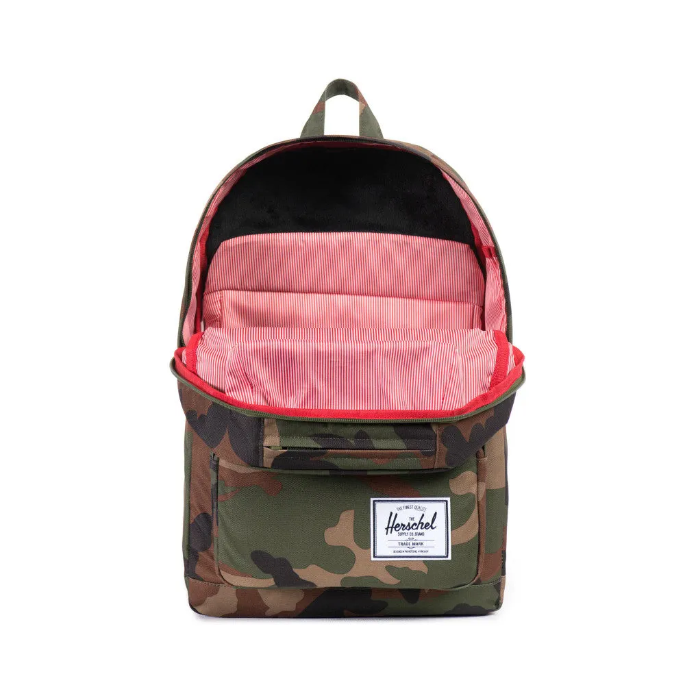 Herschel Supply Pop Quiz Backpack - Woodland Camo Zipper