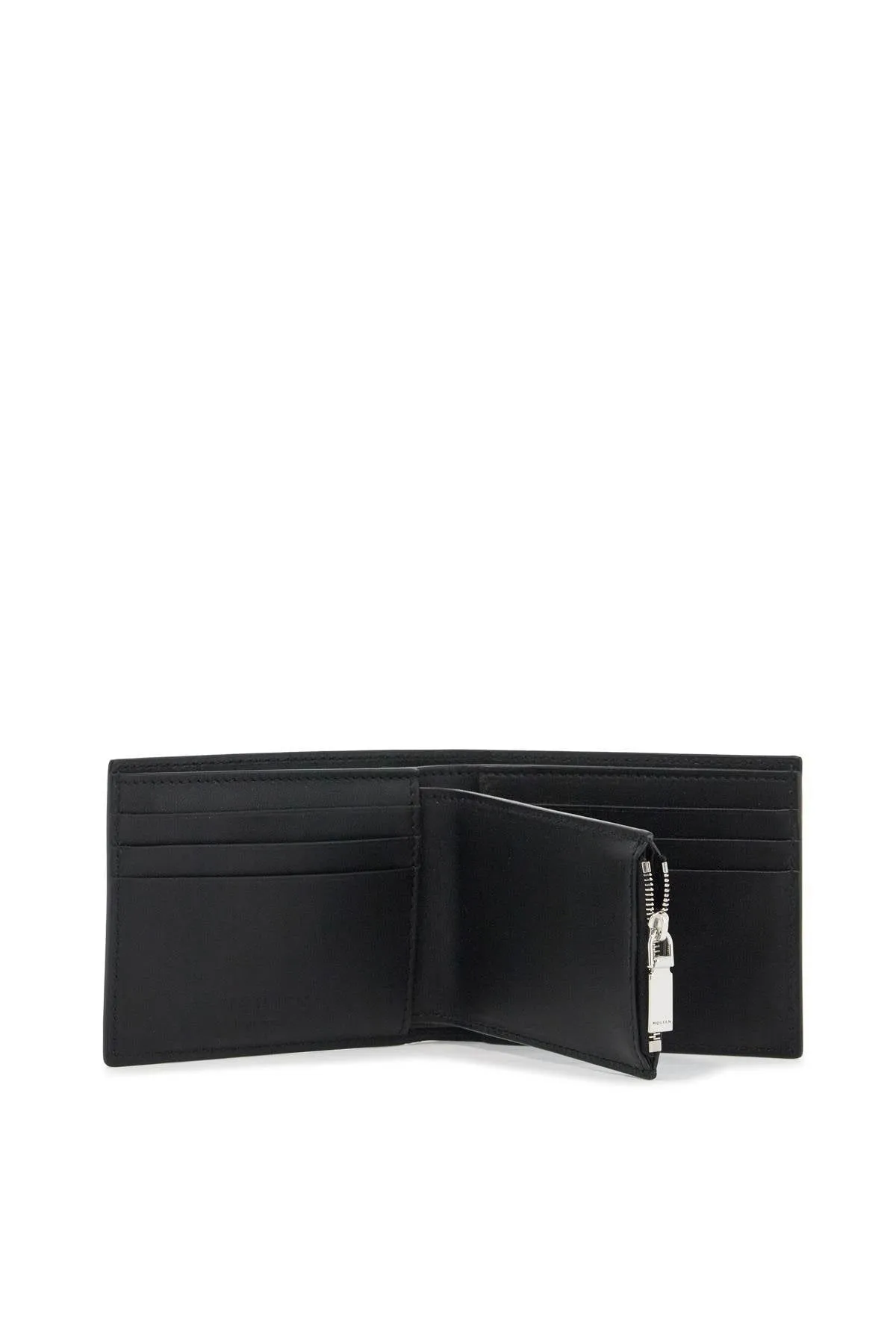 LEATHER BIFOLD WALLET WITH