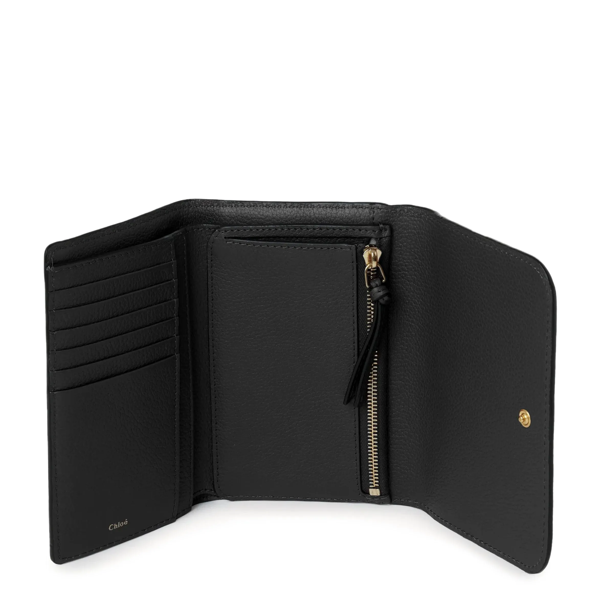 Marcie Compact Wallet, Black