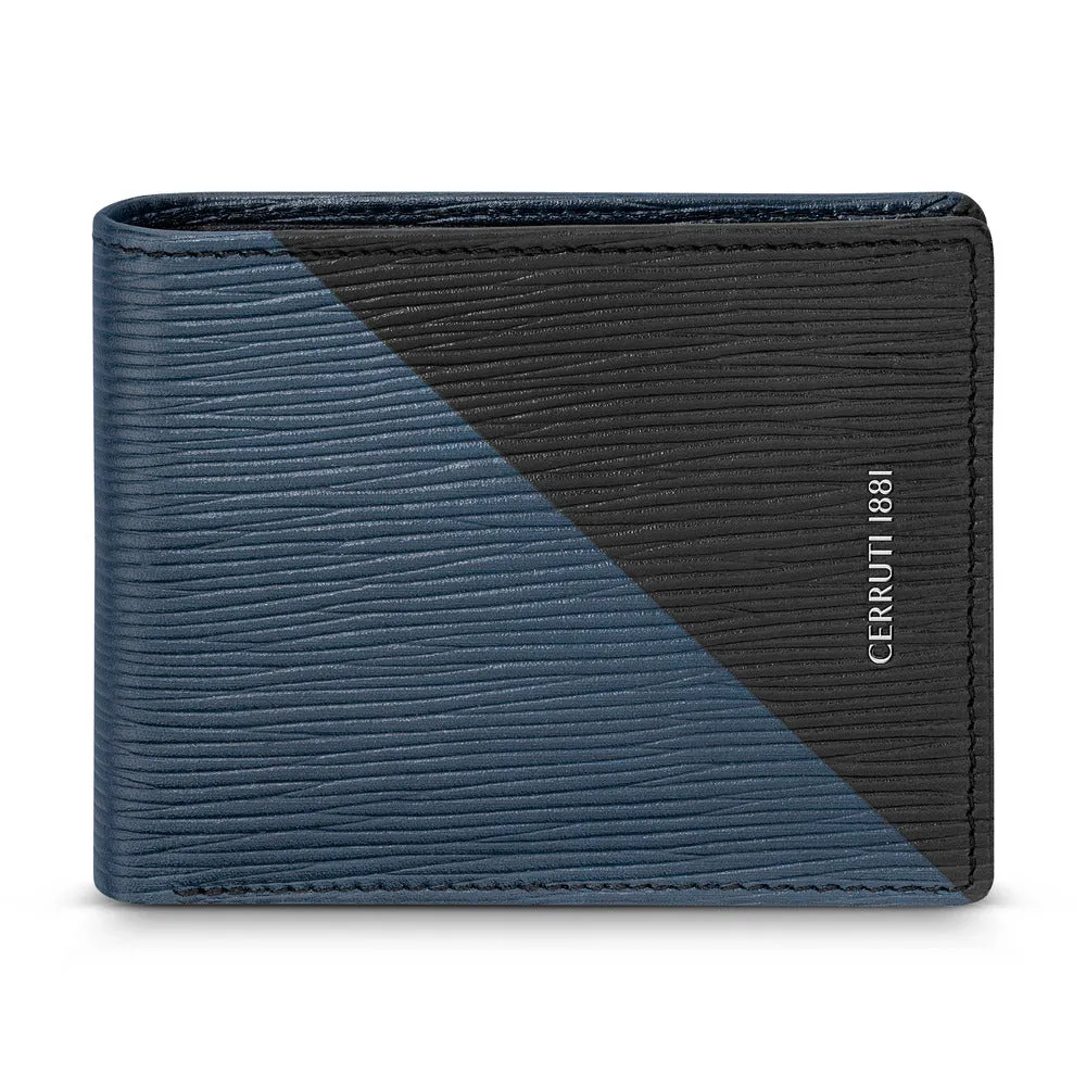 Men Saffiano Black  Wallets