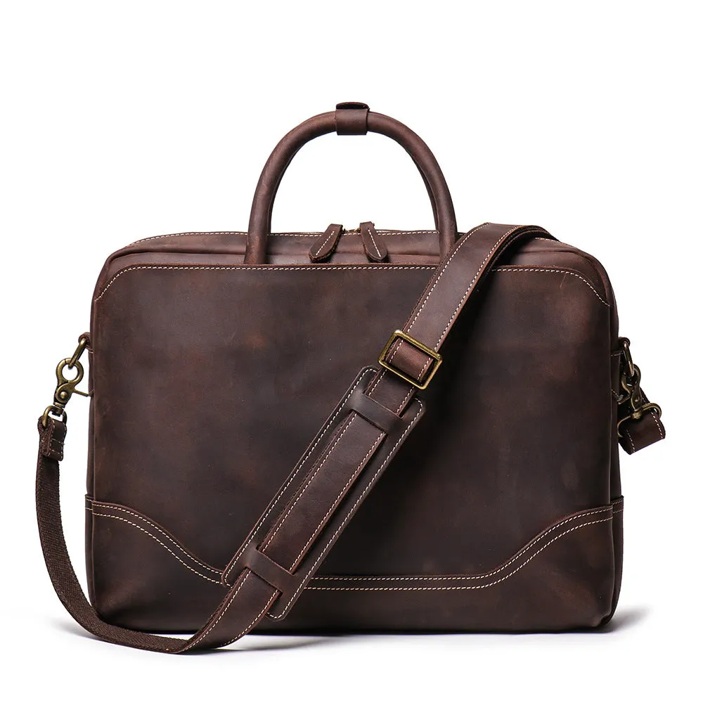 New Genuine Leather Vintage Laptop Bag L9078