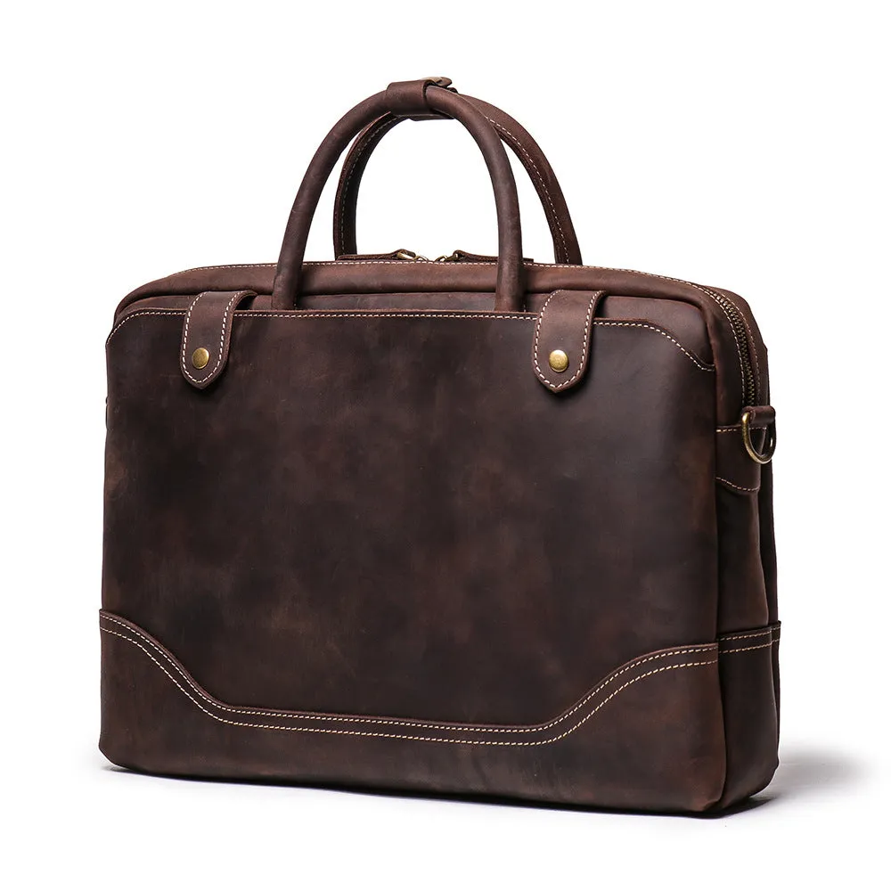 New Genuine Leather Vintage Laptop Bag L9078