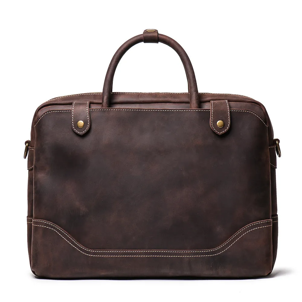 New Genuine Leather Vintage Laptop Bag L9078