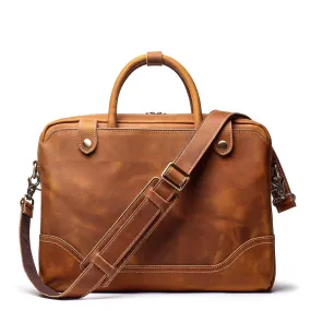 New Genuine Leather Vintage Laptop Bag L9078