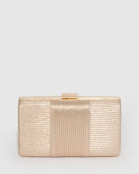 Nude Breona Hardcase Clutch Bag