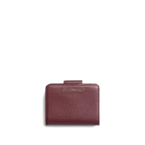 Pandora Compact Wallet in Oxblood