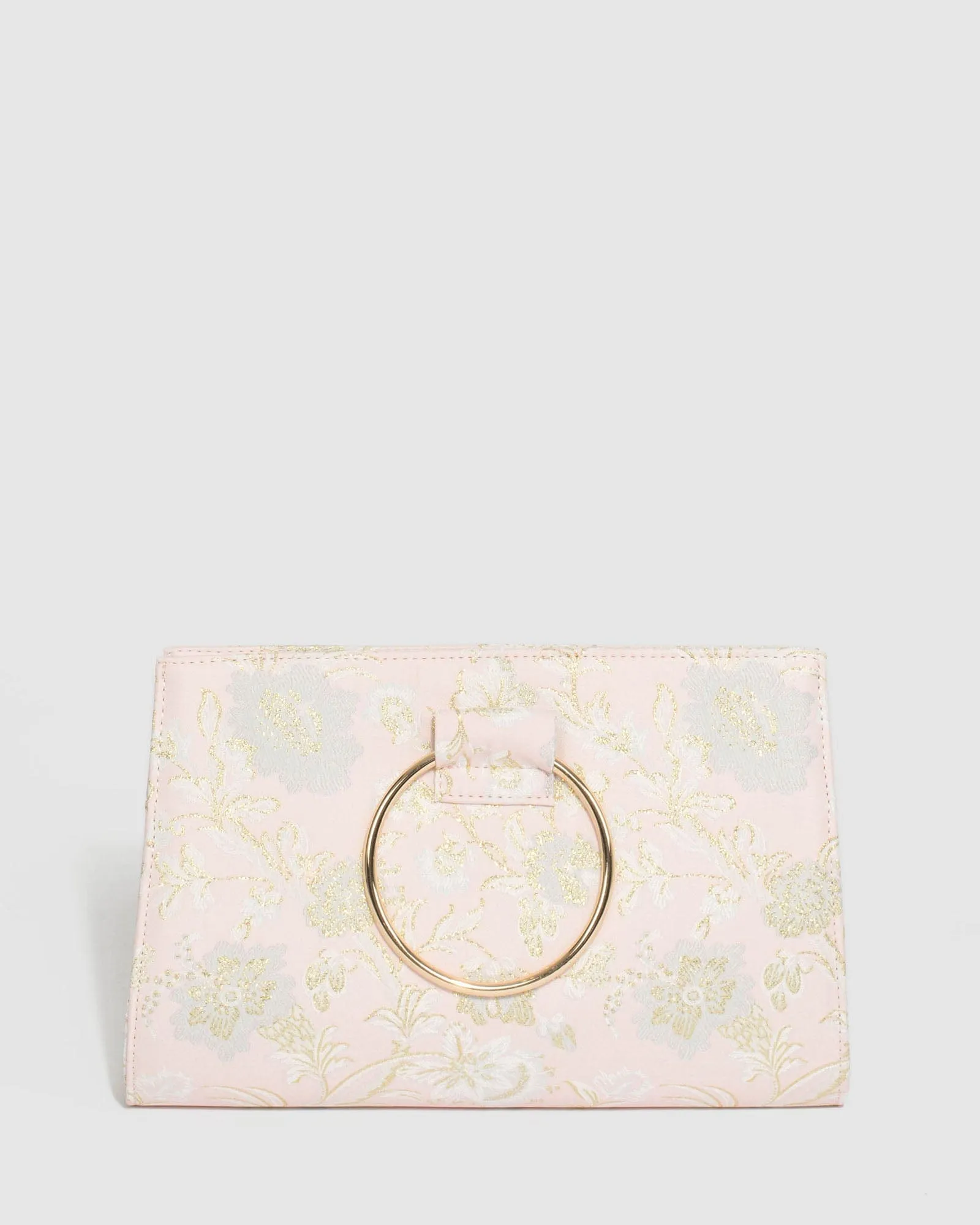 Print Maggie Ring Clutch Bag